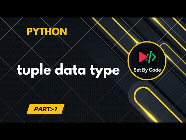 Python | tuple Datatype | Basic Code | 2026