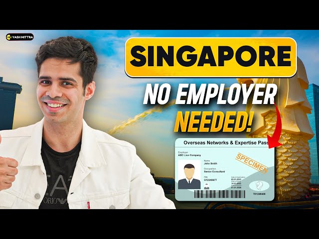 Singapore ONE Pass: Get a Job in Singapore for Indians Without Employer Sponsorship