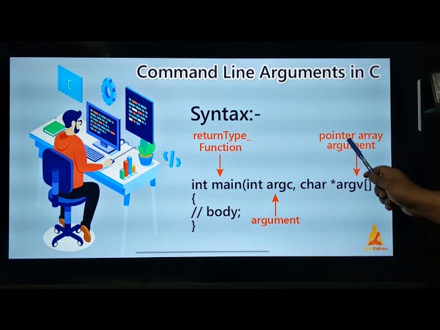 command line arguments in C programming for problem solving using c