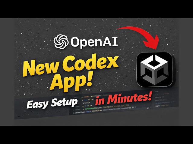 Codex for Windows Is Here | Fast Tutorial to Set It Up with Unity MCP