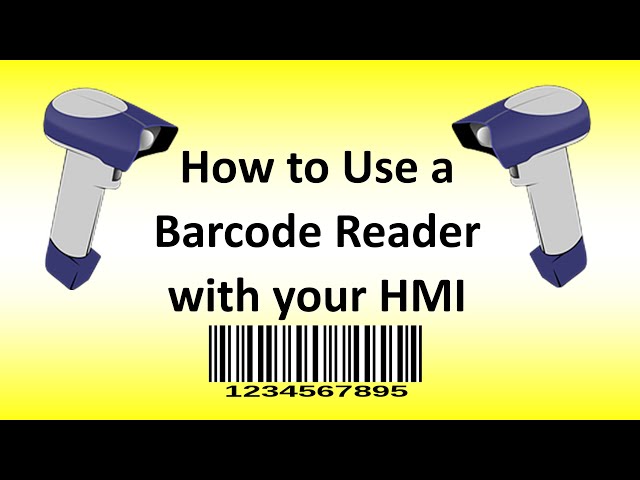 How to use a Barcode Reader with your Weintek HMI - Weintek USA, Chapter 20