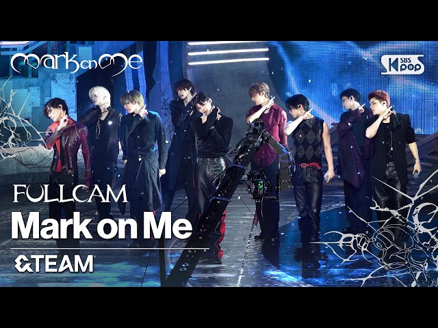 [안방1열 풀캠4K] 앤팀 'Mark on Me' (&TEAM FullCam) @UNVEIL &TEAM COMEBACK SHOWCASE 260908