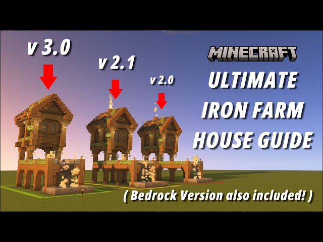 Ultimate Iron Farm House Guide [Aesthetic Farm] [1440p HD]