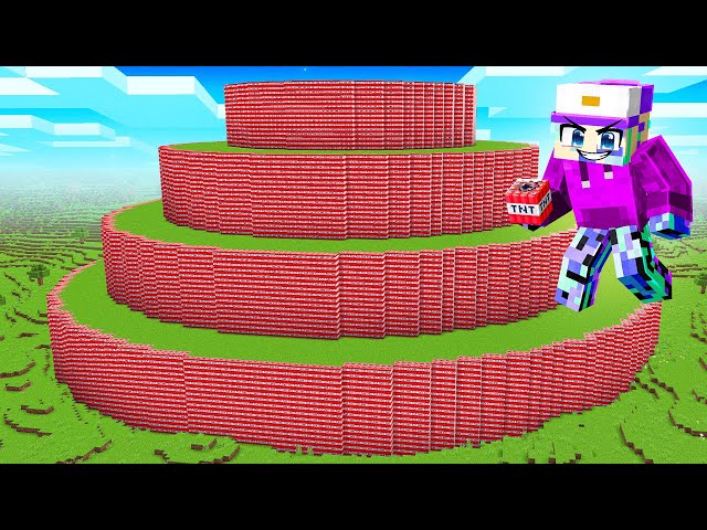 Exploding Every Illegal Minecraft TnT in One Video…