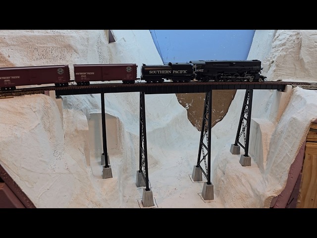 Layout Update. Adding Additional Tower Bents to the South Canyon Lower Bridge.