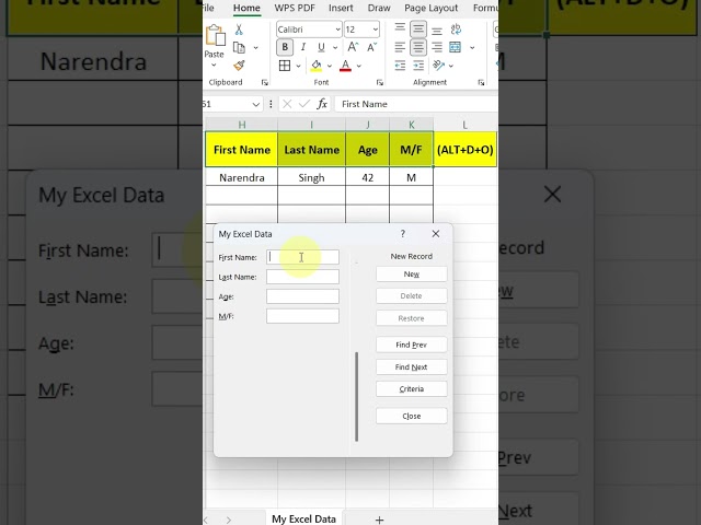 Enter Data in Excel Like a PRO! 🤯 | Excel Tips & Tricks #Shorts