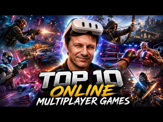 My Top 10 online Multiplayer Games for the Quest 3