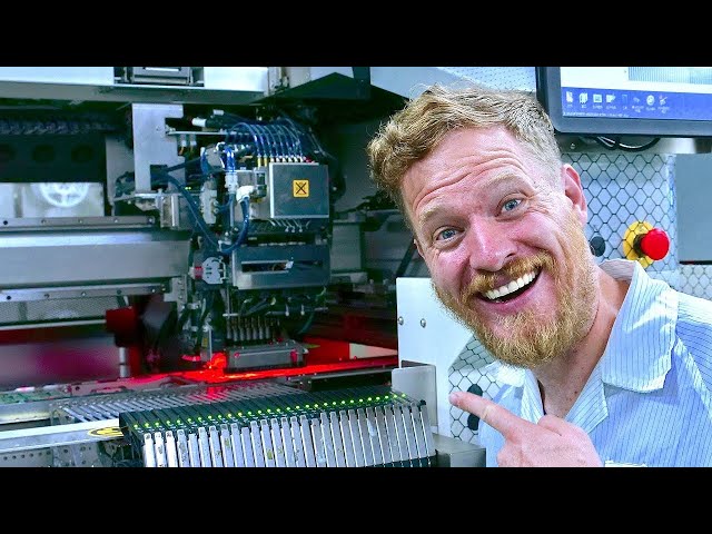 Inside a PCB Soldering Factory - in China