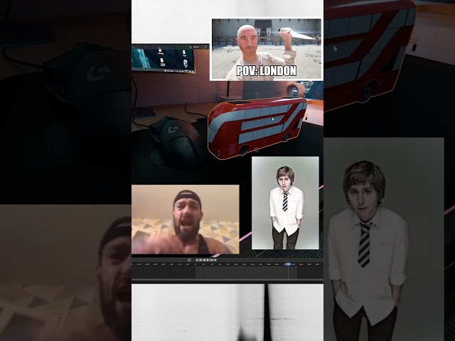 BTS BREAKDOWN FOR THE SIDEMEN TRAILER #tutorial #blender #cgi #vfx