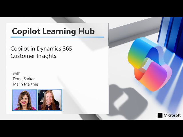 Copilot in Dynamics 365 Customer Insights