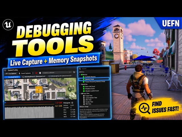 UEFN v41.00 Debugging Tools