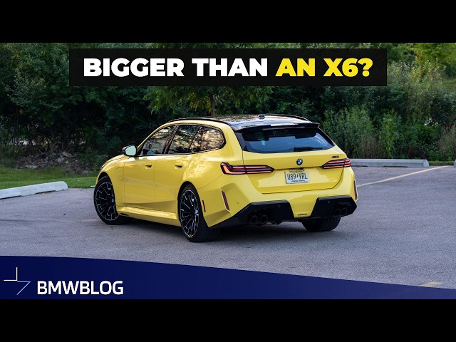 The 717-hp BMW Wagon That Can Haul A Big Screen TV