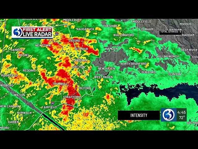FORECAST: A First Alert Weather Day as heavy rain leads to a flooding threat