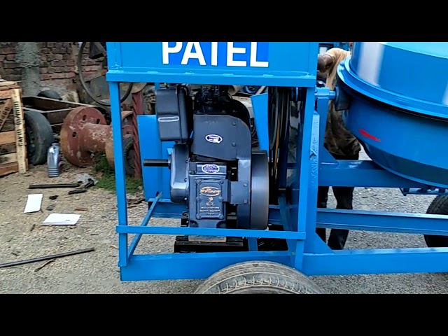One bag capacity concert mixer machine