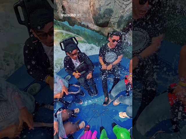 When your “fun ride” turns into a full shower session 💦😂 #Insta369X5 @insta360