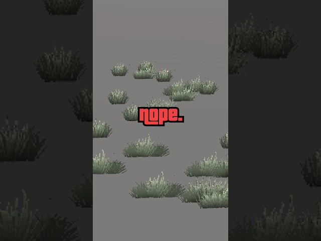 How GRASS in our game is done