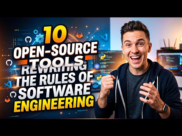 10 Open-Source Tools Rewriting the Rules of Software Engineering