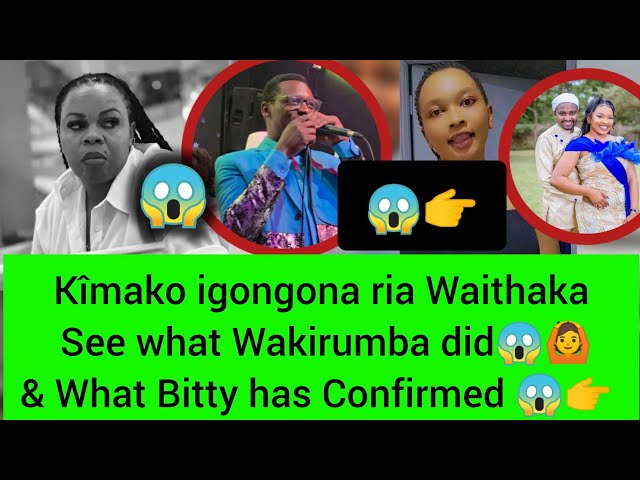 Wololo!😱 Ndeto Ciatiga andû Mategwitikia See what happen£d at waithaka's event & Ndeto Bitty aumbura