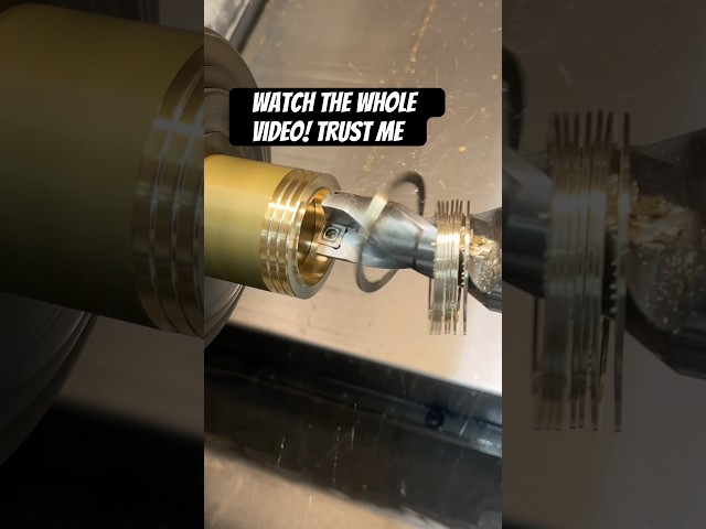 This is a cool trick 🔥😎 #cnc #machining #work