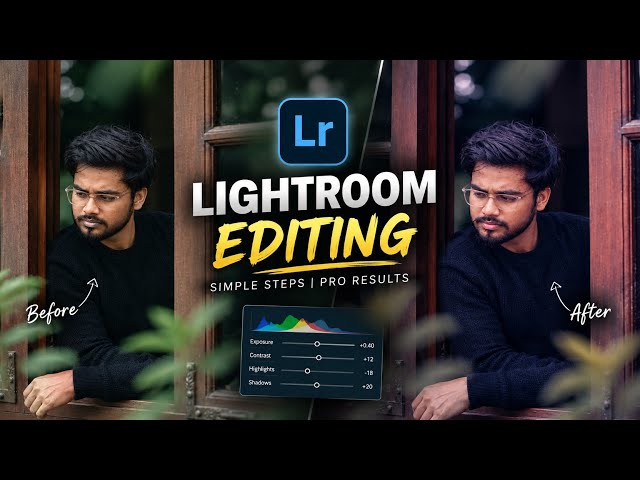 LIGHTROOM MOBILE PHOTO EDITING | Cinematic Portrait Editing Tutorial | Before & After