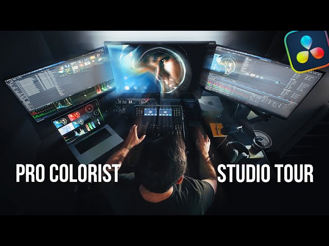 Pro Colorist Studio Tour - My COMPLETE Color Grading Suite Walkthrough