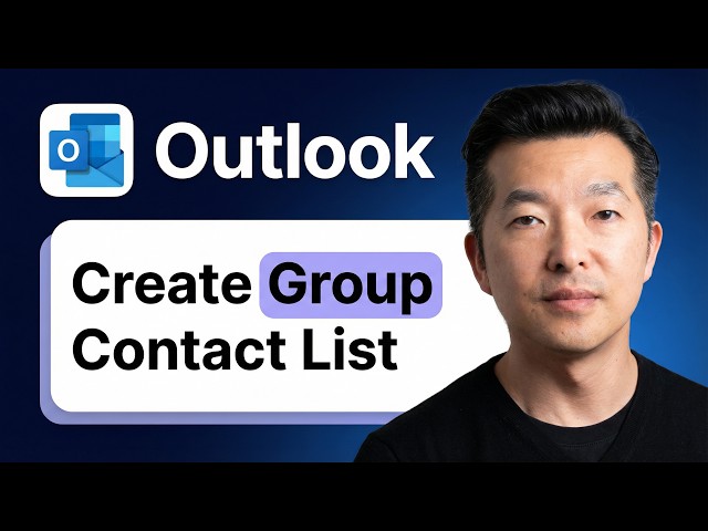 How to Create a Group Email List in Outlook (New & Classic 2026)