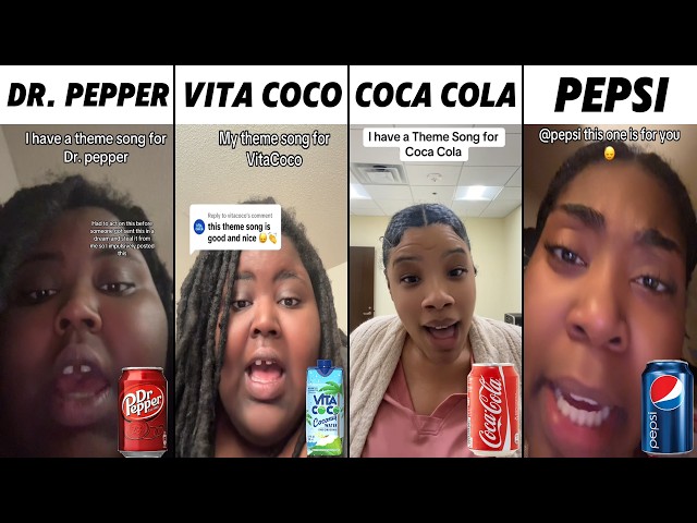 Dr Pepper Baby It's Good And Nice vs Vita Coco You Go Loco vs Pepsi On The Beat vs Coca Cola