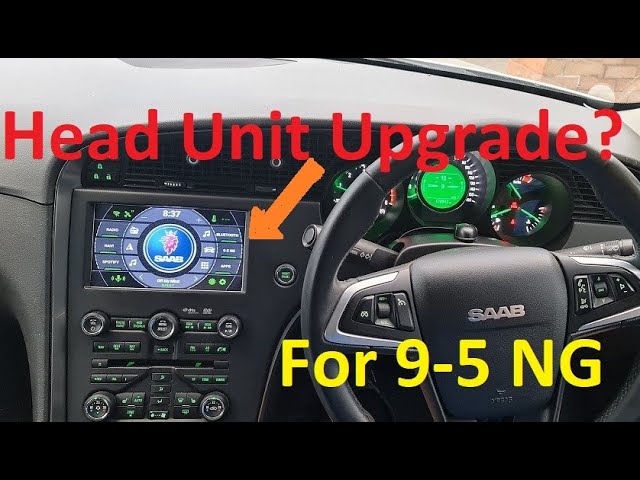 Saab 9-5 NG (2010+) Head Unit Infotainment Upgrade - Android - ZWNAV PX5