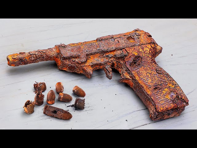 Old Pistol Restoration | Walther P38