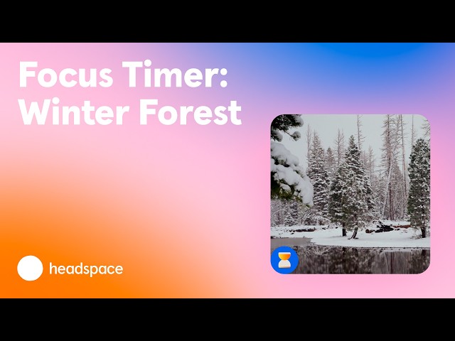 Struggling to Focus? Try This 2.5 Hour Pomodoro Timer with Calming Nature Scenes