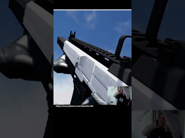 Two-Handed Weapon Interaction in VR using UE5