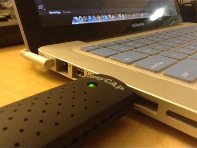 How to use easycap on mac