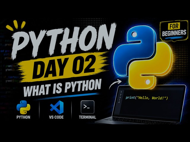 What is Python  | Day 2 Python Beginner Series | Learn Cloud