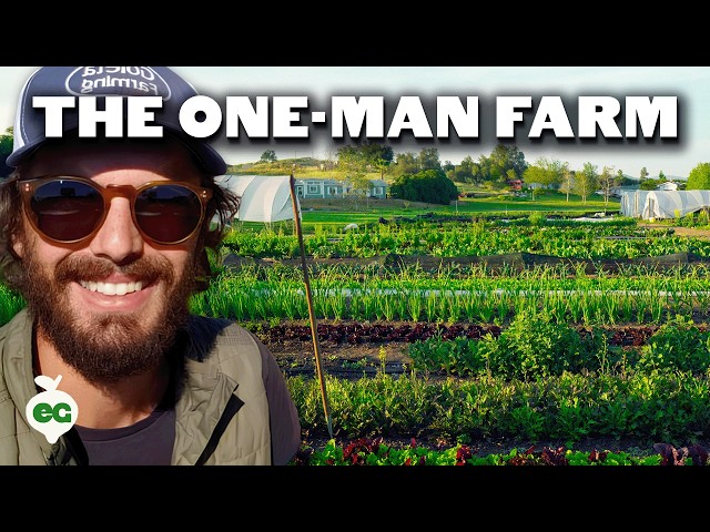 He Farms 35 Hours a Week By Himself and Makes 6 Figures