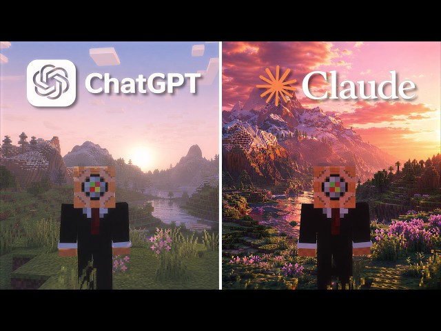 ChatGPT vs Claude Make Minecraft Shaders From Scratch