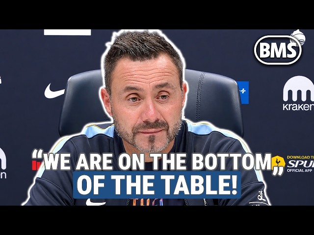 DE ZERBI: “I LOVE RESPECTING THE RULES!” 👀 Man Utd v Tottenham ⚽ Premier League