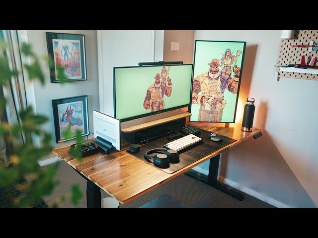 Modern Desk Setup Transformation for University Student