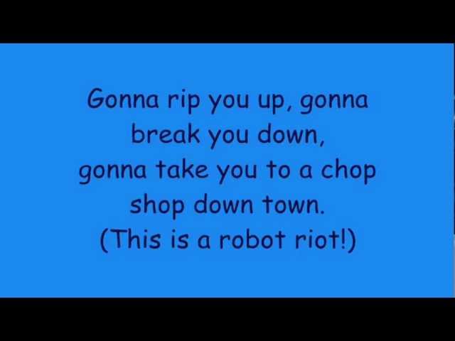 Phineas And Ferb - Robot Riot Lyrics (HD + HQ)