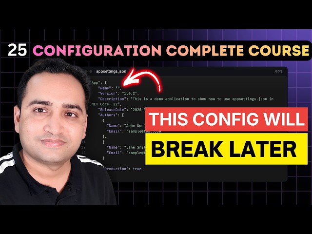 Bad Config Can Crash Your App. Catch It Before It Starts | ValidateDataAnnotations & ValidateOnStart