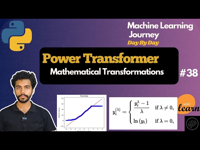 PowerTransformer Explained: Yeo-Johnson vs. Box-Cox (Scikit-Learn Tutorial)