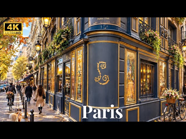 24 September 2026 PARIS 🇫🇷 FRANCE STREET WALK TOUR BEAUTIFUL AUTUMN 🍂 TOUR INSIDE ONE OF BEST EXPERI