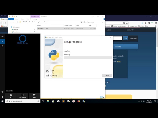 How to Install Python 3.7.3 on Windows 10/8/7 - 64/32 bit
