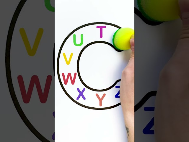 ¡Coloreemos el abecedario! 🎨🌈 Diversión con el alfabeto