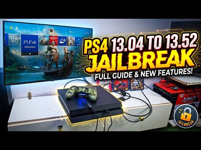 PS4 Jailbreak 13.04/13.52 Is FINALLY HERE! 😱 - Step by Step Tutorial