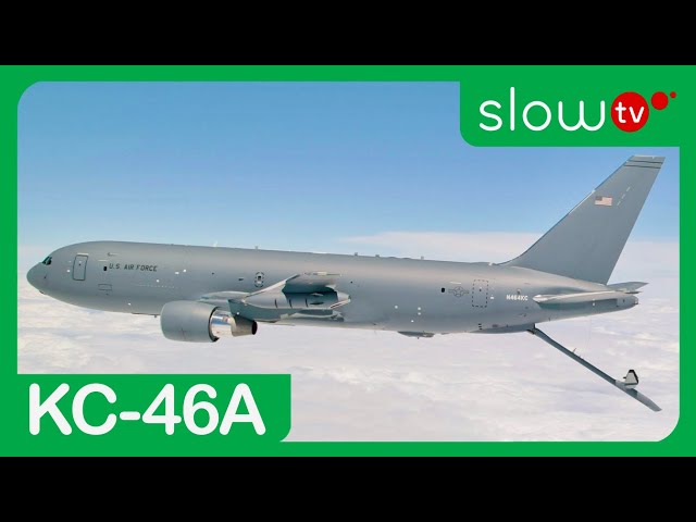 Rare Visit of KC-46A Pegasus US Air Force at Vaclav Havel Airport