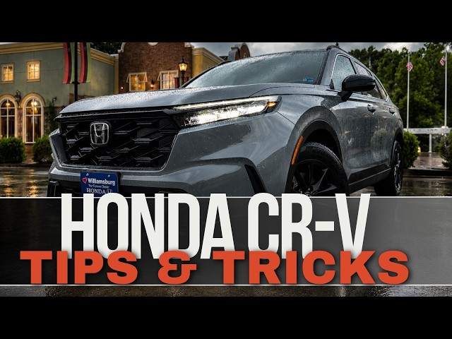 2026 Honda CR-V EX-L & Sport-L: 24 Useful Tips & Tricks You Can't Miss