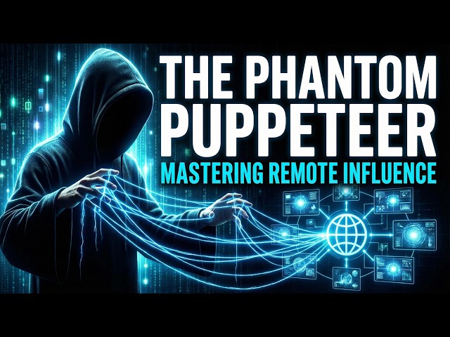 The Phantom Puppeteer: Mastering Remote Influence #DarkPsychology #MindControl