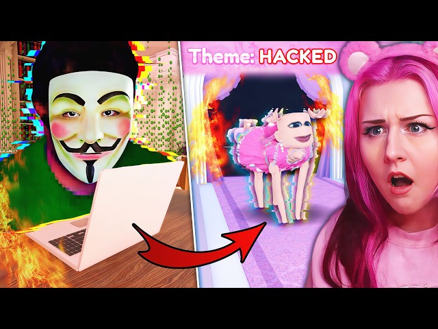 He HACKED My ACCOUNT To ANNOY Me w/ ADMIN COMMANDS In DRESS TO IMPRESS... | ROBLOX