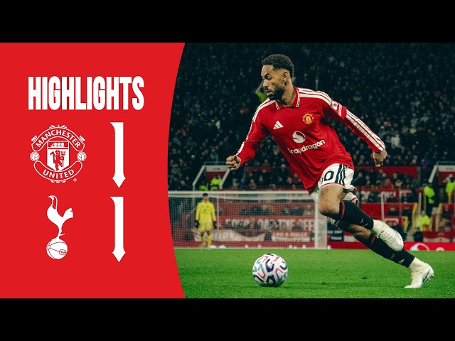 Man Utd 1-1 Spurs | Highlights