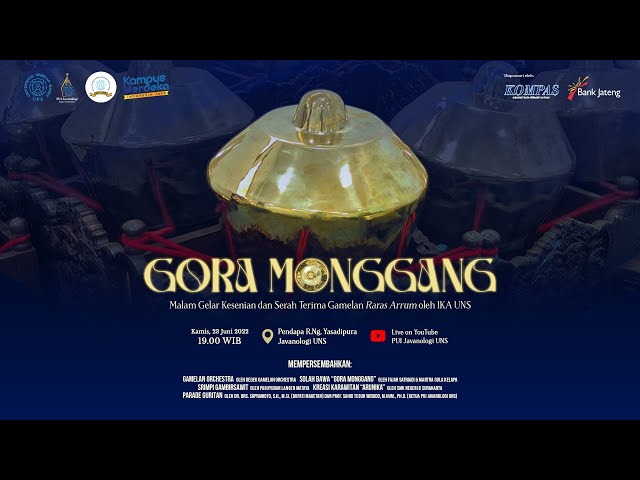 Malam Kesenian "Gora Monggang" PUI Javanologi UNS